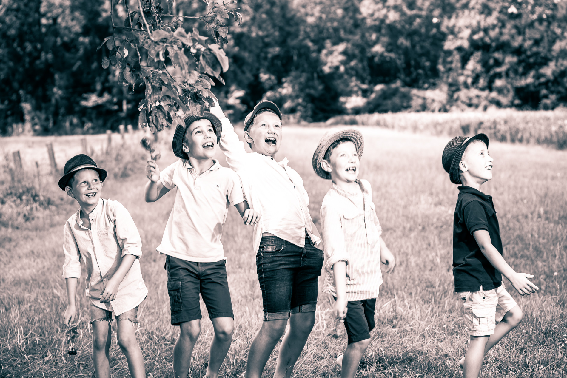 Familienshooting in der Natur